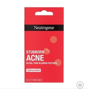 $5 When Bundled - Neutrogena Stubborn Acne Hydrocolloid Blemish Patches (24 Ct)
